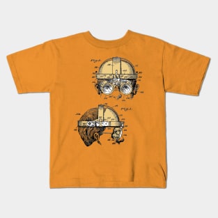 Welders Goggles - Patent Design Kids T-Shirt